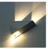 Lampa ścienna LED 3W aluminiowy trójkąt na ścianę światło do sypialni domowe oświetlenie Luminaire Łazienka Lekka światła sconce9988074