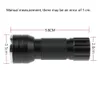 21 LED UV Flashlight UV Lamp Torch 3A Battery Torch Light Violet Light Blacklight For Marker Checker Detection DLH437