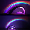 Lucky Rainbow light LED Projector Lamps Battery Supply Children Baby Room Decoration Night Light Amazing Lucky Colorful