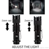 Shustar Colourful Waterproof LED Flashlight High Power 2000LM Mini Spot Lamp 3 Models Zoomable Camping Equipment Torch Flash Light