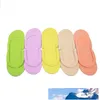 EVA Foam Salon Spa Slipper Disposable Pedicure Thong Slippers Hotel Travel Home Guest Beauty Slipper Closed Toe Shoe ZA1372