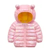 2020 New Kids Boys Girls Winter Coat Light Kids Jacket Hooded solid Cotton Jackets Toddler baby girl boy clothes Girls Boutique ou5204896