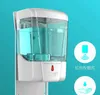 700 ml Automatisk tvål Dispenser Touchless Alkohol Dispenser Hem Hotell Skola Använd Hand Sanitizer Dispenser LJJK2451