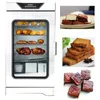 CE smoker household smart electric oven commercial stainless steel bacon box temperature control barbecue box fruit sawdust electric smoker