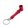 HORNET 101MM Long Metal Hand Pipe Zinc Alloy Tobacco Pipe Metal Bowl Portable For Herb or Tobacco Grinder Key Chain