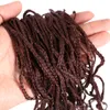 28 Inch Zizi Braids Crochet Hair Box Braiding Synthetic Hair Extensions Purple Blue Long Curly LS09