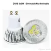 GU10 9W 12W 15W LED-glödlampa dimmerbar / no-dimbar AC110V 220V 30/60 strålvinkel Hög ström LED-lampa