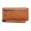 Trifold Wallets for Women Leather Clutch Checkbook Purse RFID Blocking with Credit Card Holder Organizer