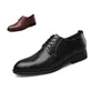 Scarpe Francesine da Uomo Scarpa in Pelle Uomo Matrimonio Classico Abito Lusso Coiffeur Formale Elegante Sapato Masculino