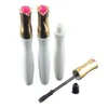 Tubo per rossetto flacone per eyeliner in flacone per mascara in oro brillante di fascia alta, serie a forma di rosa