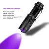 Torche ultraviolette UV LED avec fonction Zoom, Mini lumière noire UV, détecteur de taches d'urine animale, chasse au Scorpion, Torches3908436