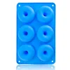 Silicone Donut Pan 6Cavity Doughnuts Mold NonStick Cake Biscuit Bagels Mould Tray Pastry Baking Tools JK2007KD1036446