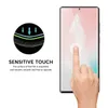 Skärmskydd för Samsung S23 Ultra tempererat glasfodralvänlig mobilfilm S22 S21 S20 Note20 Note10 med detaljhandelspaket