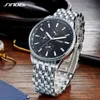 Sinobi Topmerk Luxe Mannen Damesmode Casual Rvs Horloge Zwart Sport Geneva Horloges Dropship Relogio Masculino CX200720