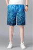 Man Personalized Printed Beach Pants Fashion Trend Summer Casual Shorts Elastic Waist Designer New Male Casyal Slim Sports Shorts