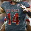 Miami (OH) RedHawks Football Jersey NCAA College Ben Roethlisberger Brett Gabbert Jaylon Bester Tire Shelton Jack Sorenson Ivan Pace Jr.