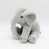 20 cm Baby Cute Elephant Pchaszona lalka Soft Animal Plush Toys Prezenty Whole9606434