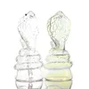 New Arrival Hookahs 6.5'' Glass Water Bong mini bong three different colors snake shapes