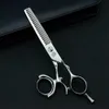 5.5/6 "440C ciseaux à cheveux pivotants ciseaux de coiffure rasoir de barbier amincissant cisailles à pouce rotatives poignée pivotante ciseaux rotatifs