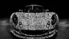 ブラックホワイトカモフラージビニールラップ接着型PVCフィルムカーラップレーシングカーカモステッカー車両DIYエアリリース245L