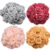 24/48PCS 7cm kunstmatige bloemboeket Pe Foam Rose Fake Flowers For Wedding Birthday Feest Decor Supplies Valentijnsdag Geschenken