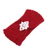 Nowa Fashion Winter Ear Ciepszy Dzianiny Opaska Dla Kobiet Szydełka Elastyczna Klejnot Band Włosów Bohemmia Styl Dziewczyny Headwrap Turban