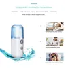 2020 Mini Nano Mist Sprayer Facial Body Nebulizer Steamer Fuktgivande Hudvård Verktyg 30ml Face Spray Beauty Instruments