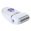 Kemei 2 em 1 Epilator Electric Shaver Defeatherer Depilatória Recarregável Removedor de Cabelo Fêmea Fêmea Face Underarm Maquina Depiladora