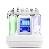 NEW 6 В 1 Hydra дермабразия Аква Peel Clean Skin Care BIO Light RF Вакуумная чистка лица Hydro воды Oxygen Jet Peel машины