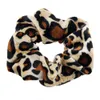 hot Sale Floral Printed Leopard Creative fashion lady Hair Band Scrunchie Elastic Hair Ties Rope Hair Accessories