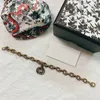 C2193 Pulsera de diseño retro de latón a la moda, joyería, catenaria de mano a la moda para hombres y mujeres, cadena de hip hop personalizada por igual 2785210