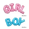 Link Baby Boy Girl lettera Palloncini Foil Baby Shower Compleanno Festa di nozze di grandi dimensioni Connect Alphabet Air globos Decor