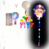 2020 LED Love Heart Bobo Ball Ball Valentine039s Day Gifts LED Luminoso Lighus Up Balloon Balloon trasparente per casa per feste di nozze 9408234