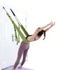 Justerbar Aerial Yoga Strap Hammock Swing Stretch Belt Kvinnor Män Stable Home Yoga Exercise Trainer med dörrankare