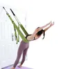 Verstelbare antenne yoga riem hangmat swing stretch riem vrouwen mannen stabiele thuis yoga oefen trainer met deur anker