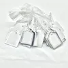 500Pcs/Lot 24*18mm Gold and Silver Clothing Price Tags Card for Watch Ring Display Supplies Label Jewelry Handwritten
