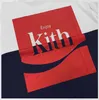 20ss Mens Designer Kith Couleur Profitez Tee t Shirt Mode Paris Hommes Femmes Couples Casual Noir Blanc Styliste Chemises G270