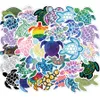 40st Summer Beach Sea Turtle Kids Stickers Dekaler Vattentät Bil Bärbar Dekklister Bagageflaska Resorfall Vinyldekaler Partihandel