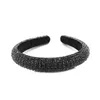 Full Crystal Hair Bands for Women Lady Shiny Padded Diamond pannband Hoop Fashion Accessories J1500