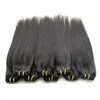 Целые дешевые бразильские прямые человеческие волосы, плетущие пучки 1 кг, 20 шт. в партии, натуральный черный цвет, качественные человеческие волосы Nonremy, 50g8712691
