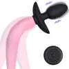 Plug Anal -Sohimi Vibrating Vibrator prostate Massager BDSM Sex Toy avec Secouer automatiquement la queue de la prostate Stimulateur Soumise Jeu de rôle