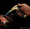 A+++ high quality 1300'C Metal Dab Jet flame Torch Windproof Micro Butane Torch cigar Lighter Professional Kitchen Torch Lighter DHL fr