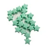 100pcs Silicone Stars Beads Beads 14mm Food Grade Silicone Teether Euting for Beads Bulk DIY Mom المجوهرات الملحقات 2300140