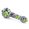 fire Hand Glass Pipes wholesale new design smoking blue green color for your selection spoon pipe