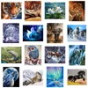 24 patterns full diy Diamond Painting Cross Stitch 5d Animal collection Kids Christmas Gifts Mosaic Diamond Embroidery 20x30cm7014715