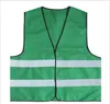 Vests Reflective Stripe Traffic Vests High Visibility safety Vest Sanitation Worker Wear Reflective Vest Police Working Clothing LSK294