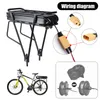 Electric Bike 48V 15AH 175AH 36V 20AH Bakre rackbatteri för stor kapacitet Ebike Cell Bagage Rack Bicycle Charger5546245