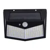 Lampes solaires 212LEDs applique murale étanche lampe extérieure capteur de mouvement alimenté projecteur