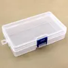 Rensa plastförvaringsbox behållare Verktyg Fall Skruv Sewing PP Boxar Transparent Komponent Skruv Smycken Box Sn1218