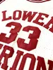 Enviado dos EUA # Lower Merion 33 Bryant Jersey College Men High School Basketball Todos os tamanhos costurados S-3XL de alta qualidade